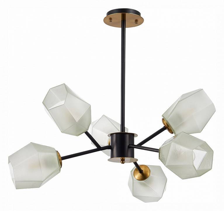 Люстра на штанге EVOLUCE Terramo 6 ламп SLE205102-06