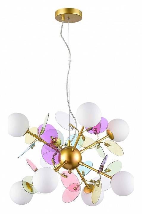 Подвесная люстра EVOLUCE Vola 8 ламп SLE2502-203-08