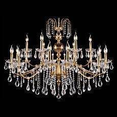 Подвесная люстра Eurosvet Treasure золото Strotskis 3600/18