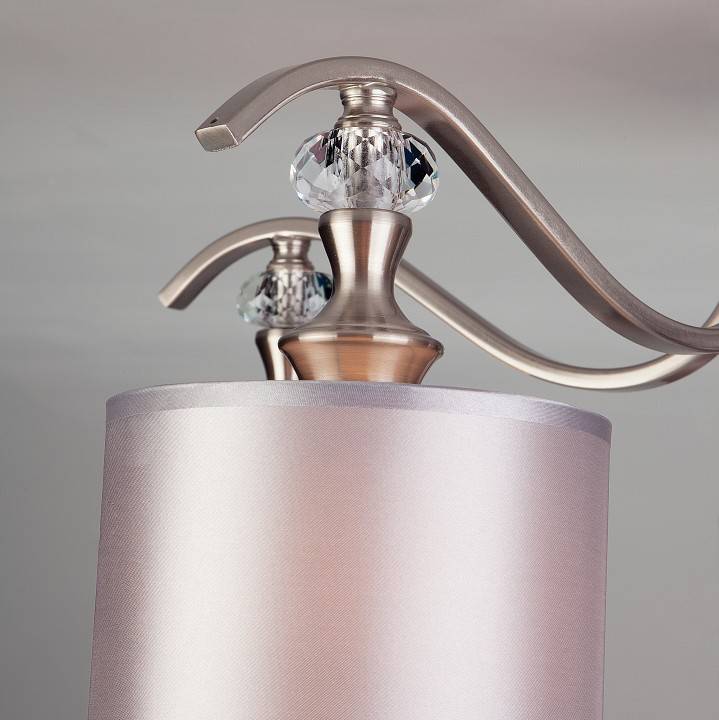 Люстра на штанге Eurosvet Ofelia 60070/5 сатин-никель 60070/5