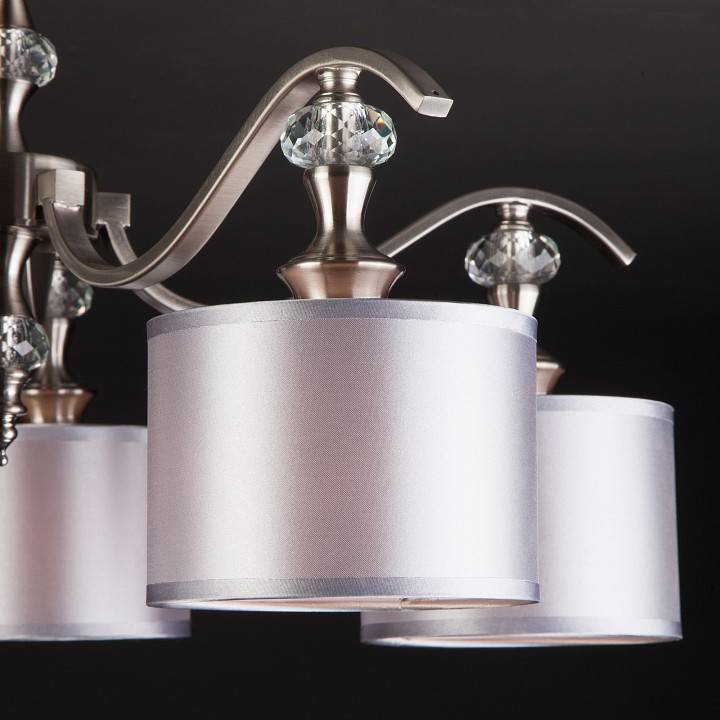 Люстра на штанге Eurosvet Ofelia 60070/5 сатин-никель 60070/5