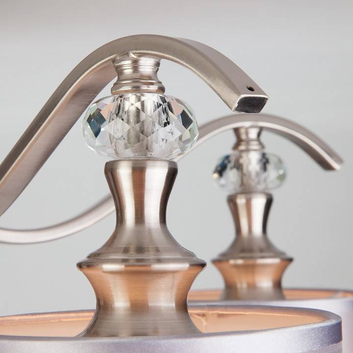 Люстра на штанге Eurosvet Ofelia 60070/5 сатин-никель 60070/5