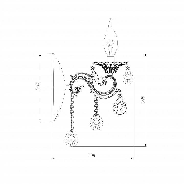 Бра Bogates Tivoli 294/1 Strotskis