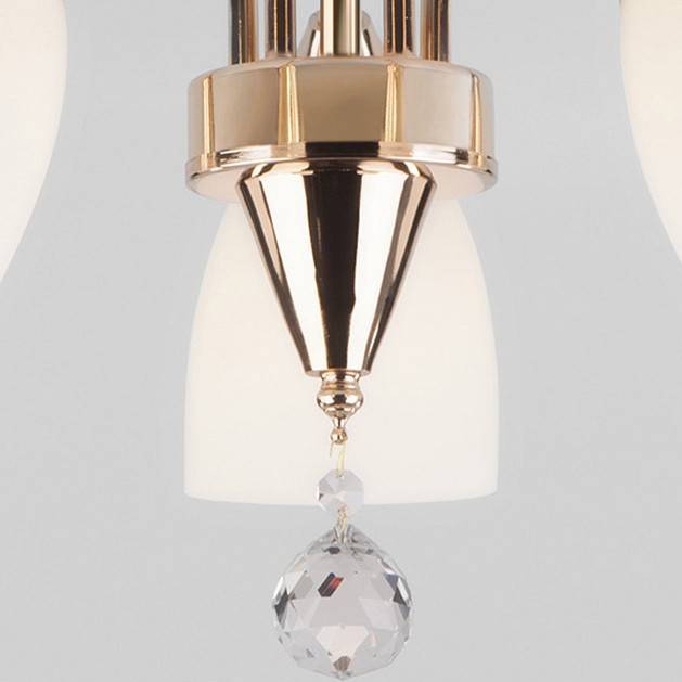 Люстра на штанге Eurosvet Ellene 30149/5 золото 30149/5