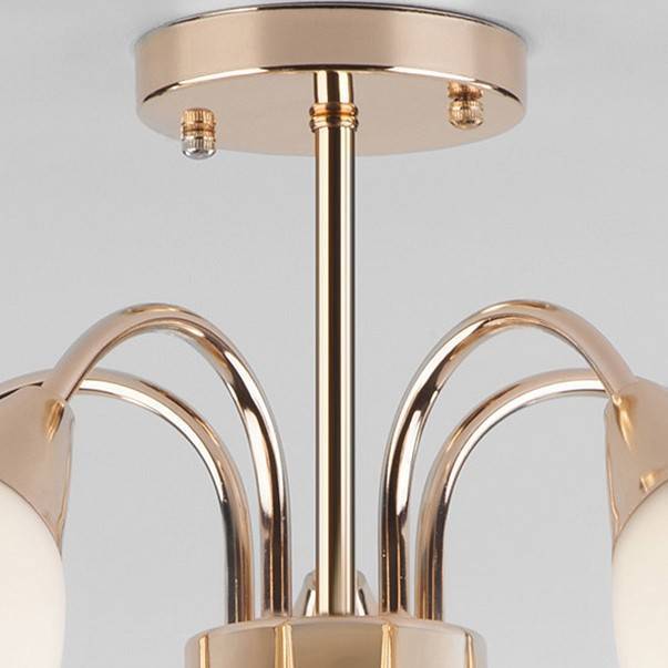 Люстра на штанге Eurosvet Ellene 30149/5 золото 30149/5