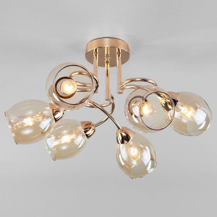 Потолочная люстра Eurosvet Roselyn золото 30171/6