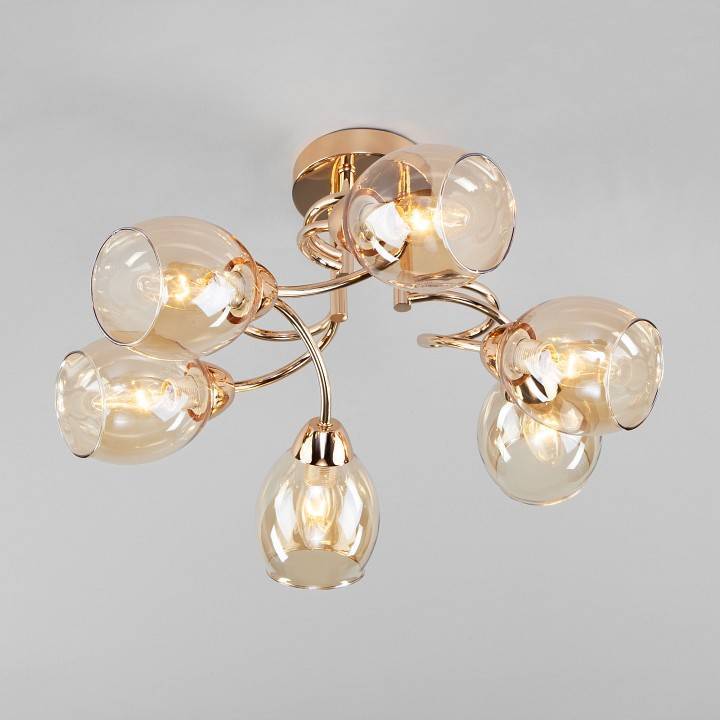 Потолочная люстра Eurosvet Roselyn золото 30171/6