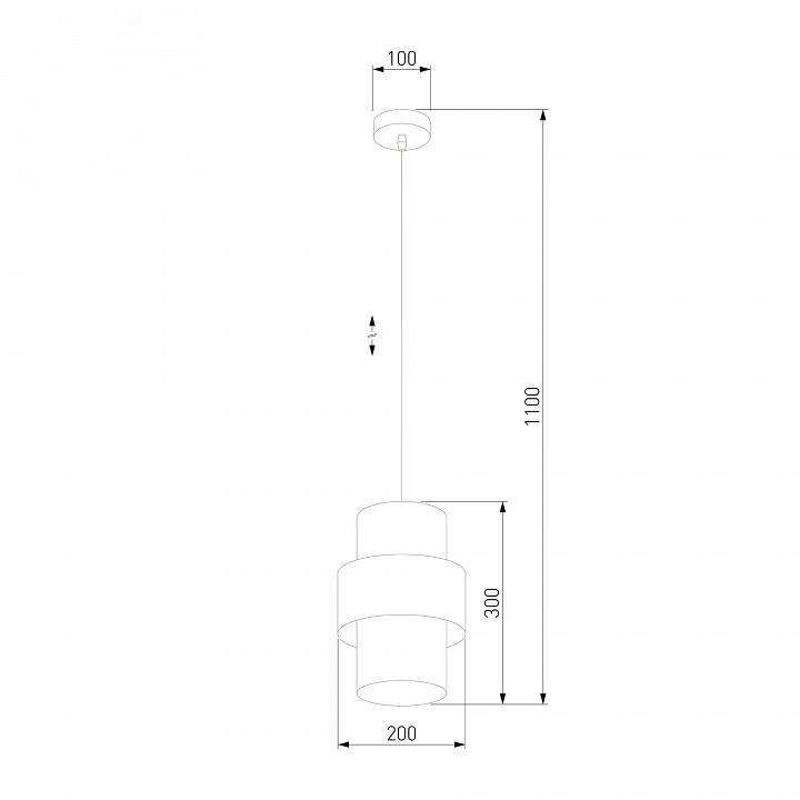 Подвесной светильник TK Lighting Calisto 849 Calisto