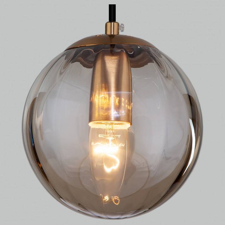 Подвесной светильник Eurosvet Juno 50207/1 янтарный 50207/1