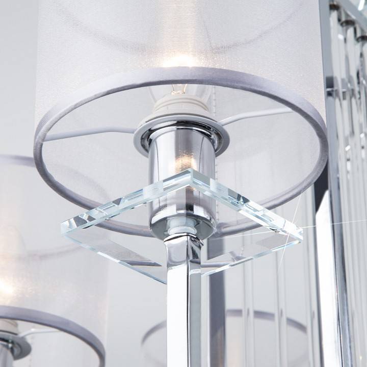 Подвесная люстра Eurosvet Fargo 60123/6 хром Smart 60123/6