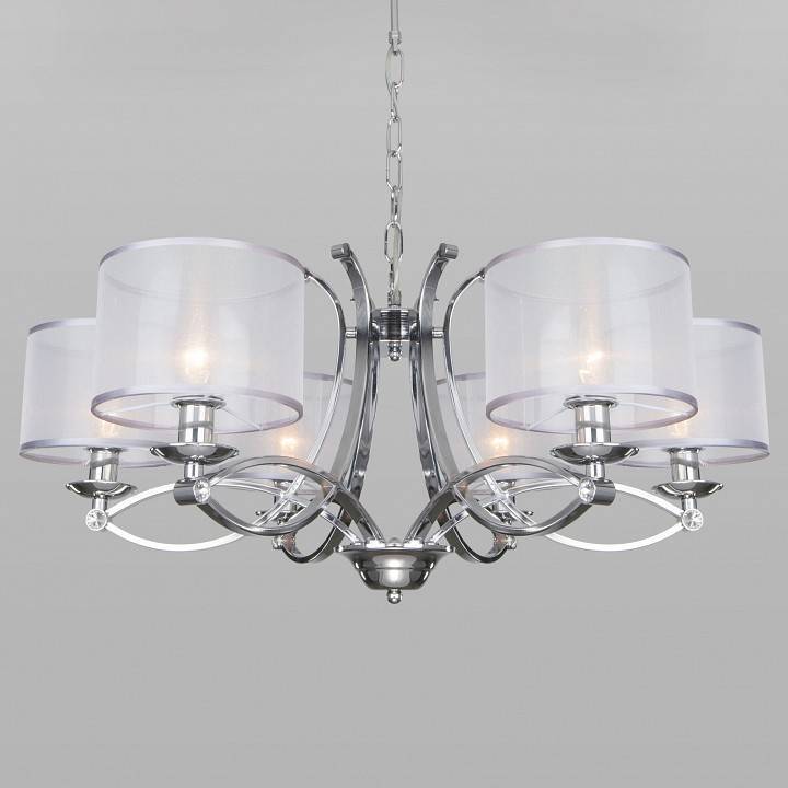 Потолочная люстра Eurosvet Fabiola 60124/6 хром Smart 60124/6