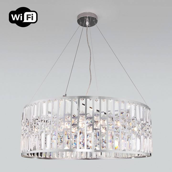 Подвесной светильник Eurosvet Lory 10125/8 хром Strotskis Smart 10125/8