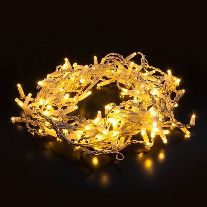 Занавес световой Eurosvet 200-101 2x1.5 м теплый белый с эффектом мерцания 200-101