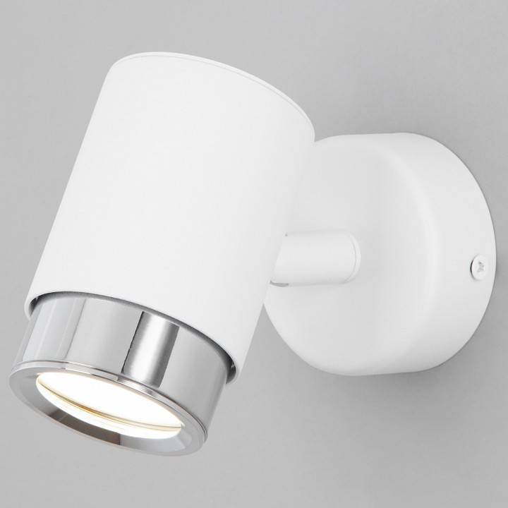 Бра Eurosvet Morgan белый/хром 20124/1