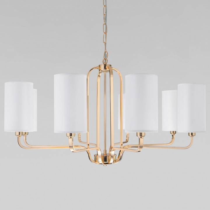 Подвесная люстра Eurosvet Purezza 60128/8 золото 60128/8