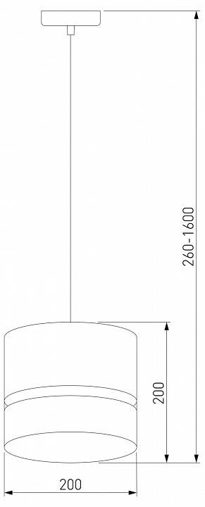 Подвесной светильник TK Lighting Paglia 6693 Paglia