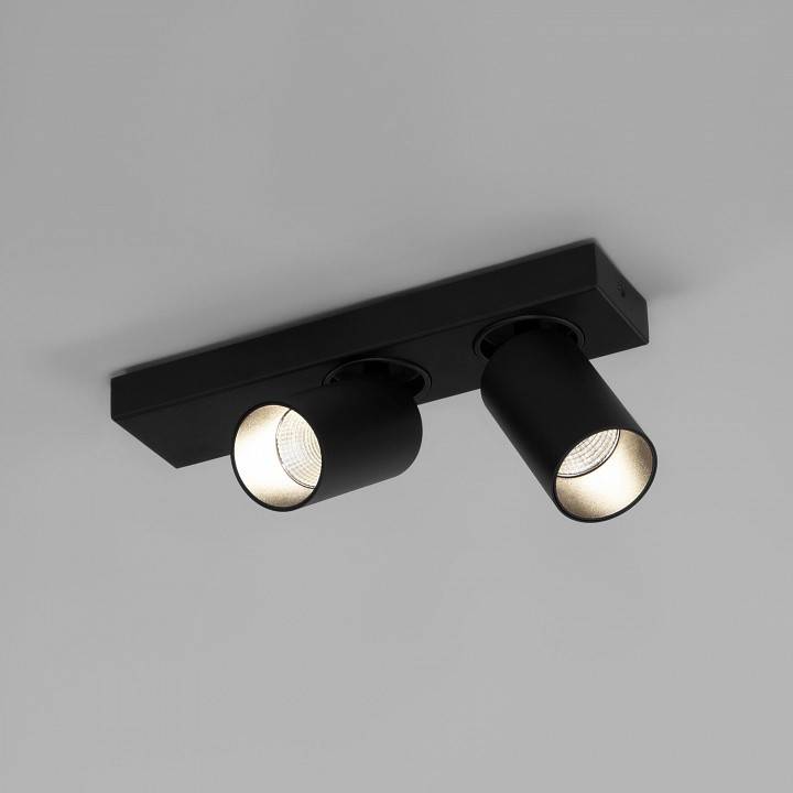 Спот Eurosvet Flank LED черный 20139/2