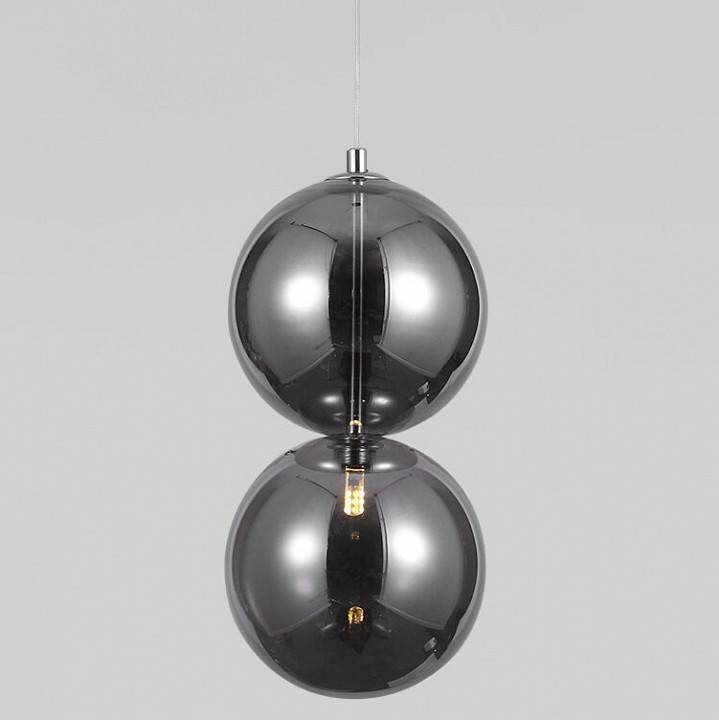 Подвесной светильник Eurosvet Selisa 50092/1 хром/дымчатый 50092/1