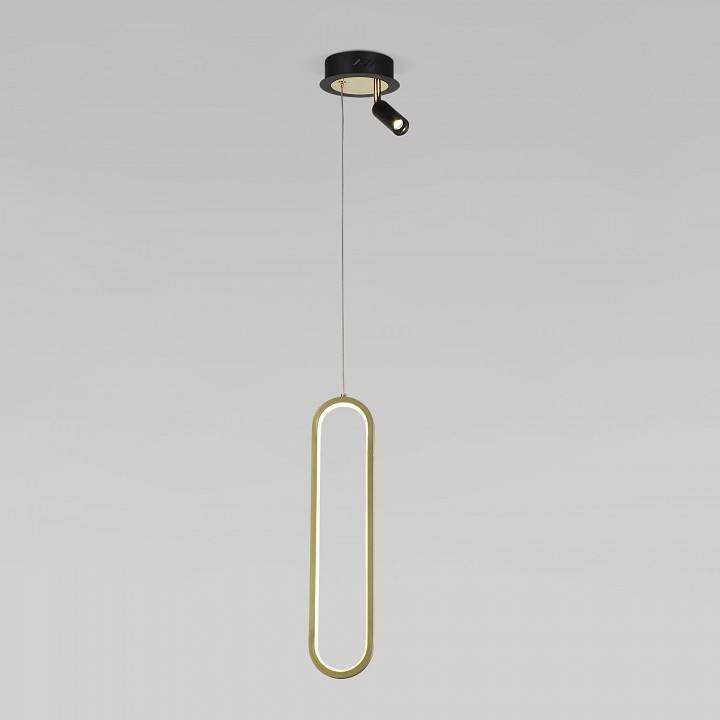 Подвесной светильник Eurosvet Spire 90269/1 черный/золото