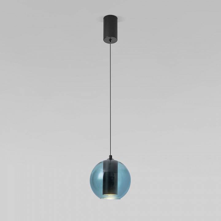 Подвесной светильник Eurosvet Cobble 50258/1 LED бирюзовый