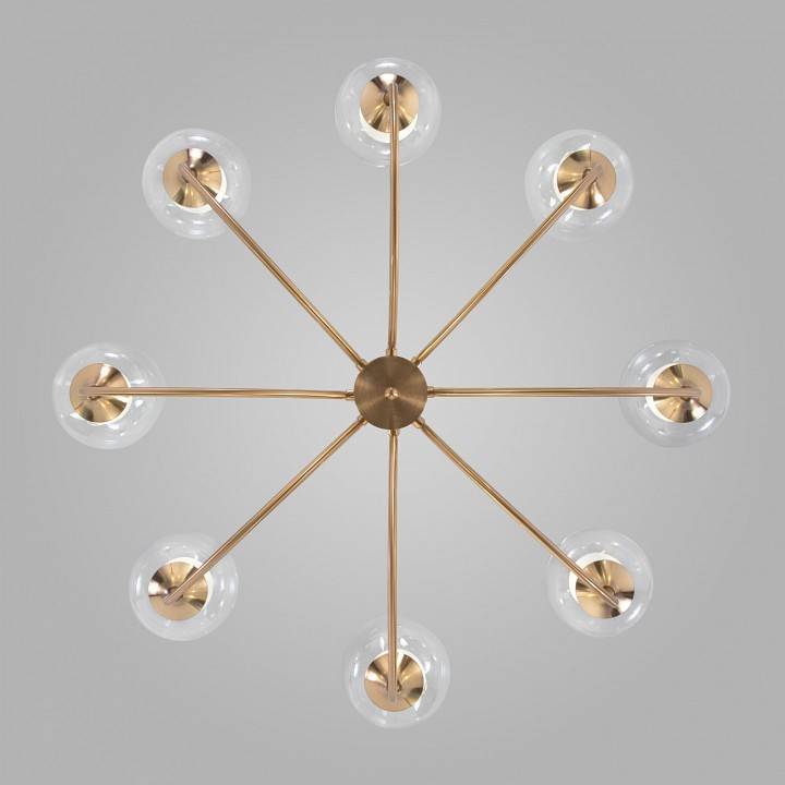 Люстра на штанге Eurosvet Spritz 70217/8 латунь