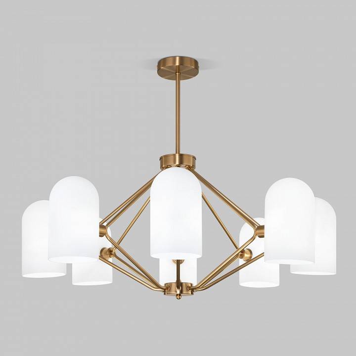 Люстра на штанге Eurosvet Bambola 60157/8 латунь 60157/8