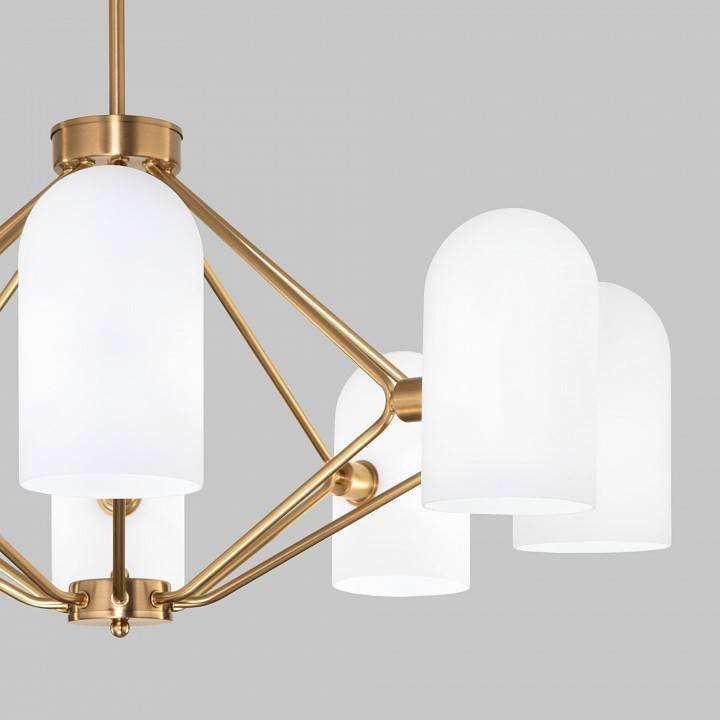 Люстра на штанге Eurosvet Bambola 60157/8 латунь 60157/8