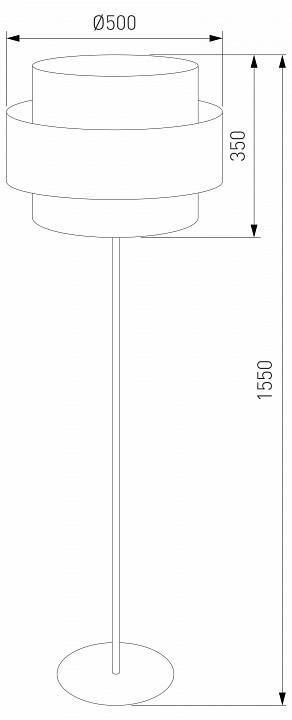Торшер TK Lighting Calisto 5405 Calisto