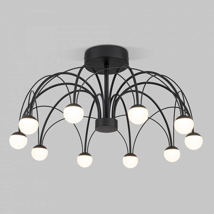 Люстра на штанге Eurosvet Ragno 90035/10 LED черный