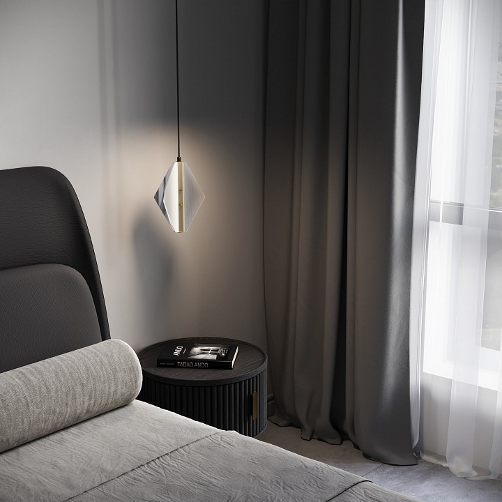 Подвесной светильник Eurosvet  304054 LED латунь