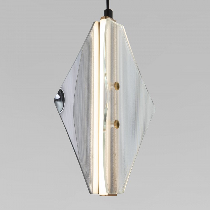 Подвесной светильник Eurosvet  304054 LED латунь