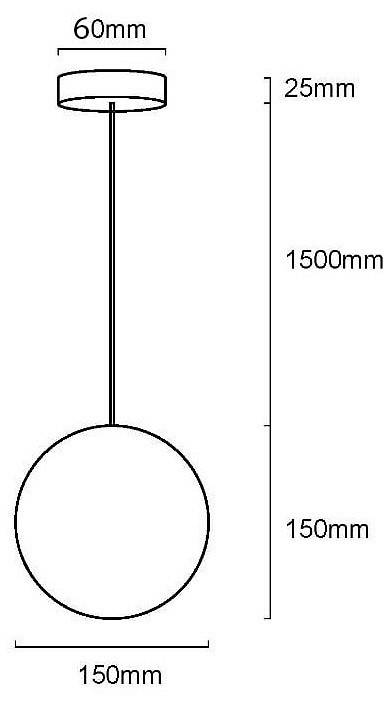 Подвесной светильник Fiberli SharMoon 12110502