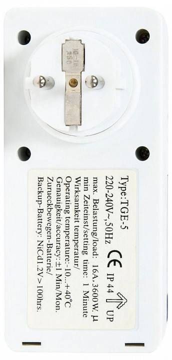 Розетка с таймером Feron TM23 23206