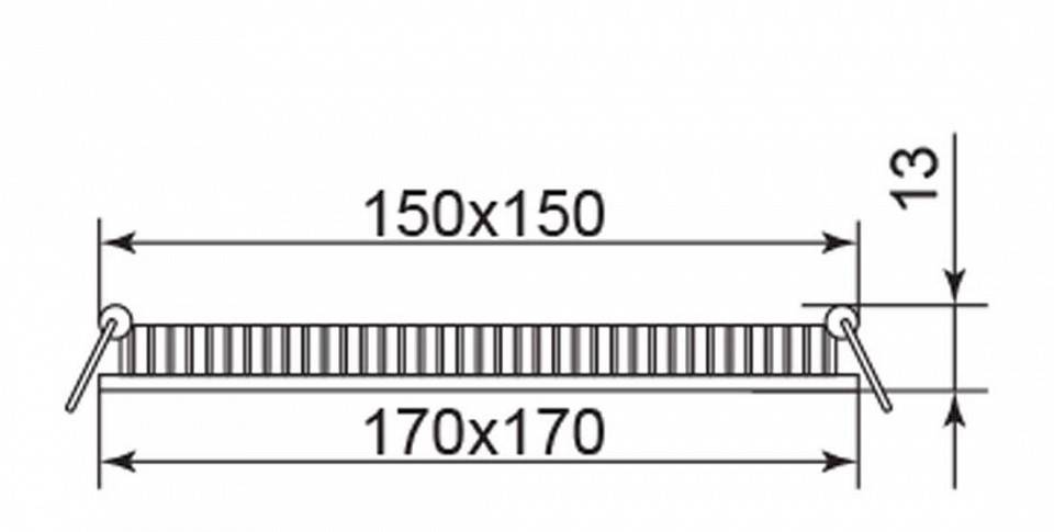 Встраиваемый светильник Feron AL502 28516