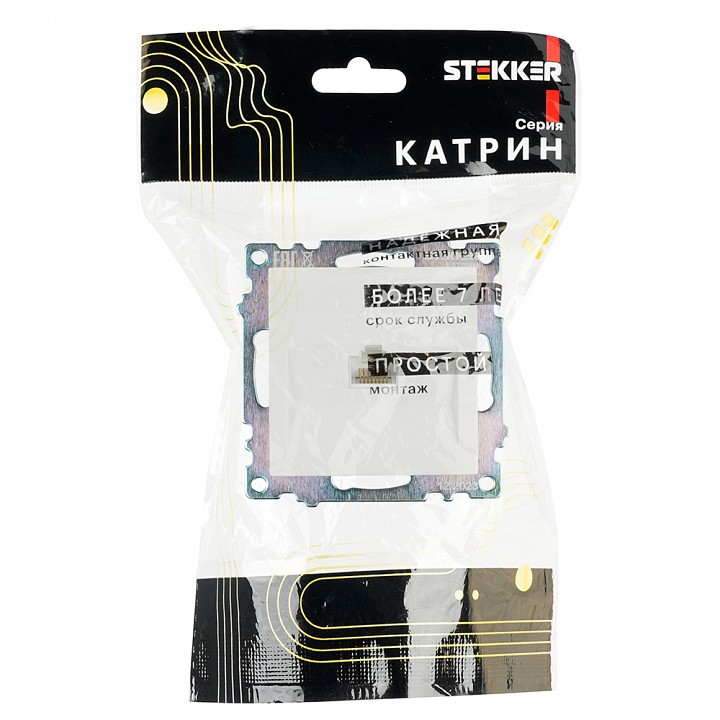 Розетка Ethernet RJ-45 без рамки Stekker Катрин 39305