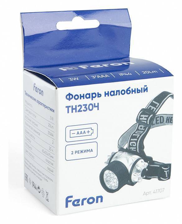 Фонарь налобный Feron TH2304 41708
