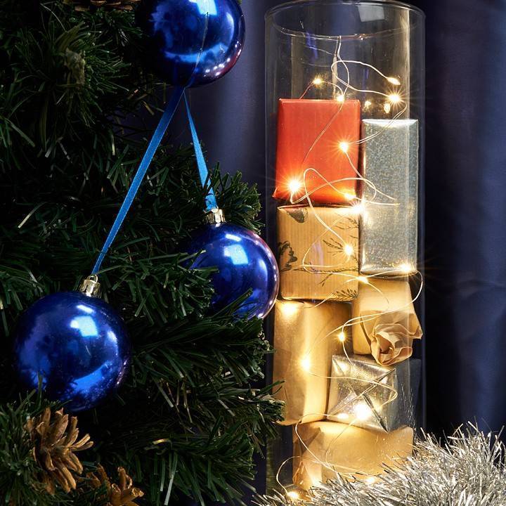 Гирлянда Нить Feron CL575 Роса теплый белый 5 м USB IP20 48183