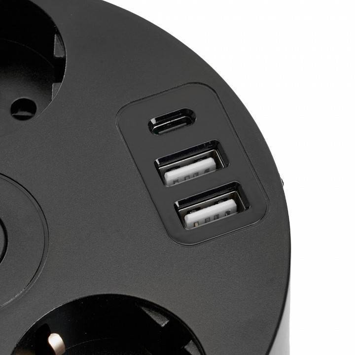 Сетевой фильтр Stekker Comfort 5 розеток 3 м 49656