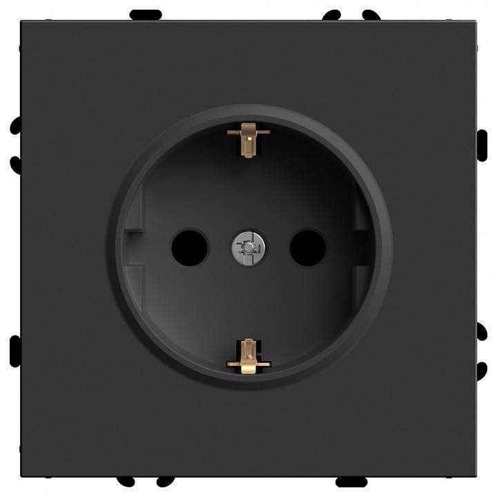 Розетка без заземления и с шторкой, без рамки Stekker RST16-5110-05 49854