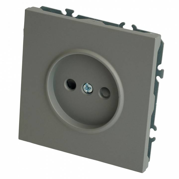 Розетка без заземления, без рамки Stekker Эмили 49954