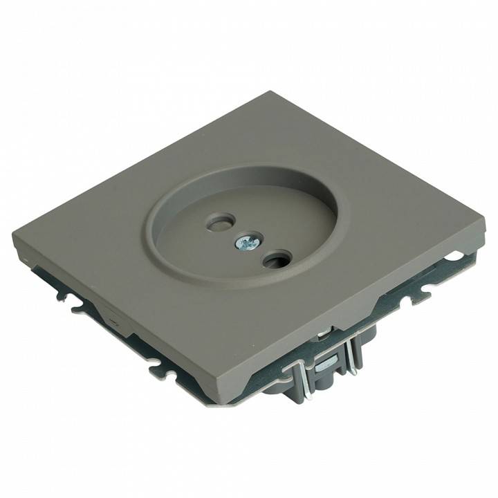 Розетка без заземления, без рамки Stekker Эмили 49954