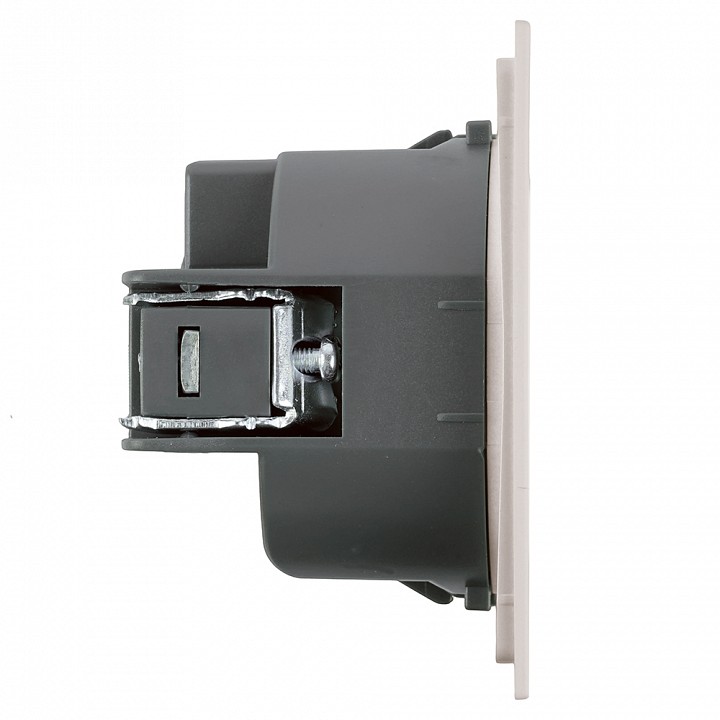 Розетка с заземлением и со шторкой Stekker Мия 50484