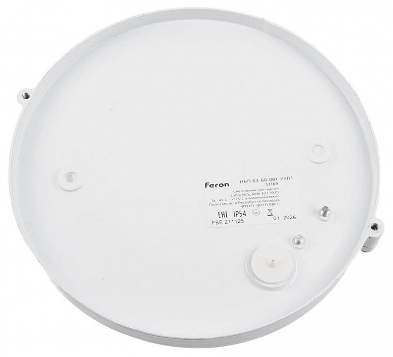 Накладной светильник Feron НБП 03-60-001 53169