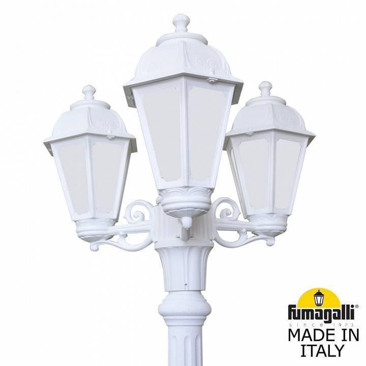 Фонарный столб Fumagalli Saba 3 плафона K22.158.S30.WYF1R
