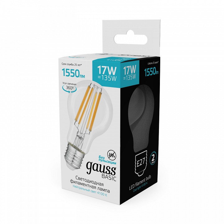 Лампа светодиодная Gauss  10212272