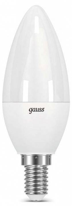 Лампа светодиодная Gauss Black C37 E14 9.5 Вт 3000 K 103101110