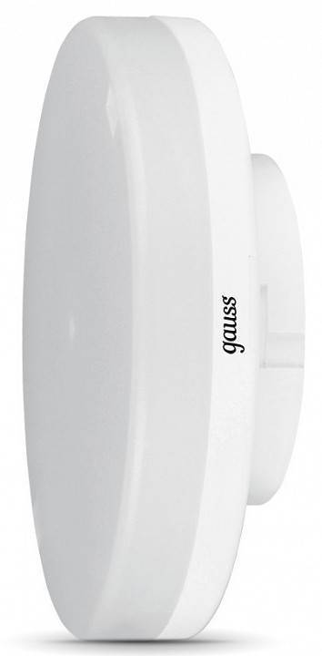 Лампа светодиодная Gauss Black GX53 8 Вт 4100 K диммируемая 108408208-D