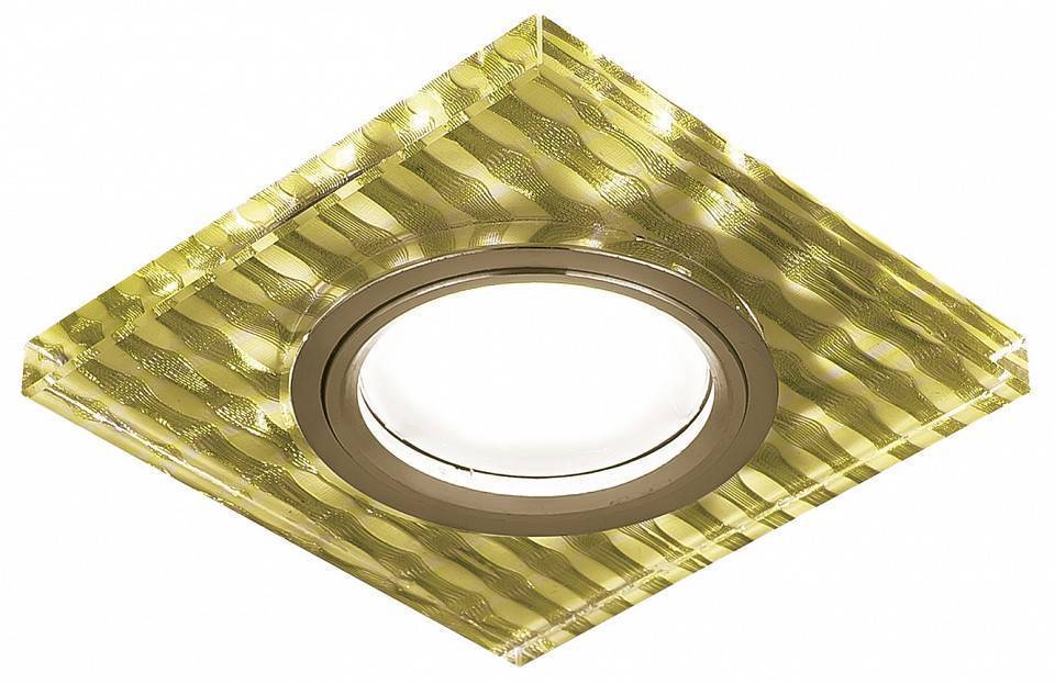 Встраиваемый светильник Gauss Backlight под лампу MR16 GU5.3 с LED подсветкой BL081