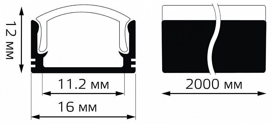 Короб накладной Gauss  BT415
