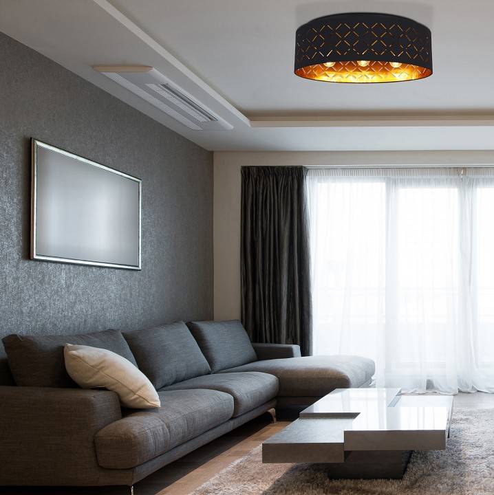 Светильник потолочный накладной Globo Clarke 15229D14